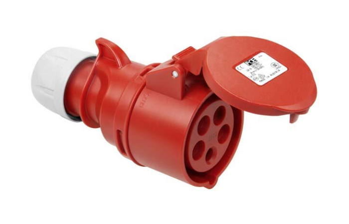 225-6 JÄTKUPESA 32A. 3P+N+E. 380-415V. IP44 PCE