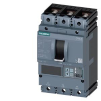 3VA2225-6KP32-0AA0 3VA2 250 KOMPAKTKAITSELÜLITI Icu=85kA @415V 3P ETU850 LSI In=250A Ir=100A...250A Isd=0.6..10xIn Ii=1.5..10xIn POLTÜHENDUS