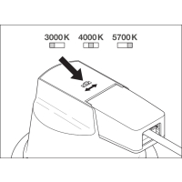 DL COMFORT DN205 20W/3CCT IP54 VALGE DOWNLIGHT