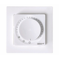 DEVIREG BASIC POLAR VALGE 16A 4...45°C BLUETOOTH TERMOSTAAT SÜV. PÕRANDAANDUR ELKO RAAMIS