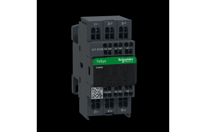 LC1D123P7 KONTAKTOR 230VAC 12A VEDRUKLEMMIGA