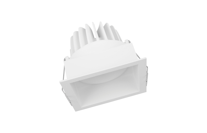 SPOT SQUARE DK ADJ 8W/830 650LM 36DEG SUUNATAV KANDILINE VALGE DOWNLIGHT