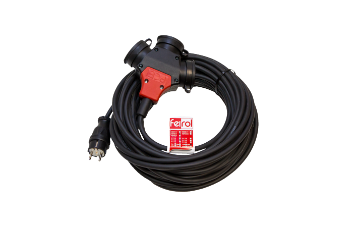 PIKENDUSJUHE H07RN-F 3G2.5 20M 3-NE PESA 230V 16A IP44