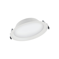 DL ALU DALI DN200 25W/840 WT IP44 DOWNLIGHT