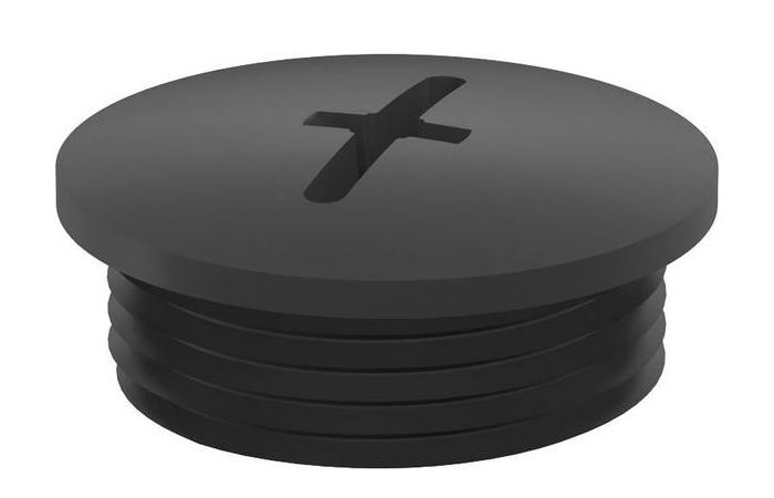 POLÜAMIID PIME KORK M16x1.5 RAL7035