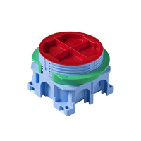 AU60.5 SEADMEKARP LÄBIVIIKUDETA 71MM SÜGAVUS 58MM 13/26MM PLAATSEINALE (EI30/EI60) IDEAL