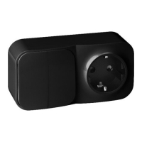 TODO GRUPILÜLITI+PISTIKUPESA PINNAPEALNE IP20 MUST