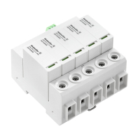 LIIGPINGEPIIRIK T2 5P 40kA 1000VDC, 2MPPT, SIGNAALKONTAKTIGA, PV SÜSTEEM