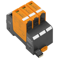 LIIGPINGEPIIRIK T2 3P 30kA 1500VDC, 1MPPT, SIGNAALKONTAKTIGA, PV SÜSTEEM