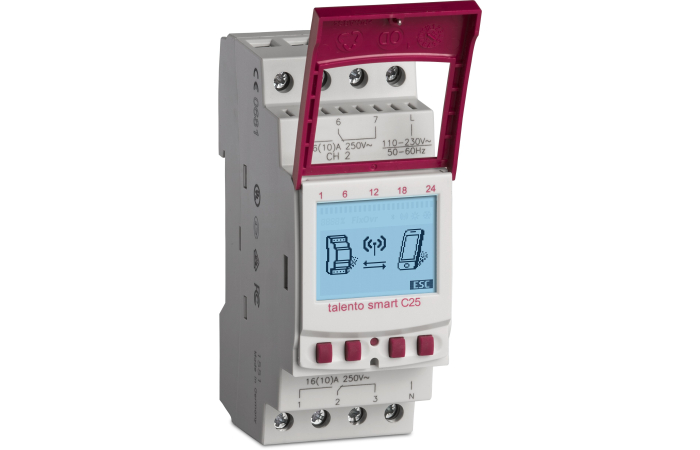 TALENTO SMART C25 BT 2 KANALIT 500 MÄLUPESA 110/230AC ASTRO/ON/OFF/CYCLE/IMPULSE/RANDOM PROGRAMMKELL