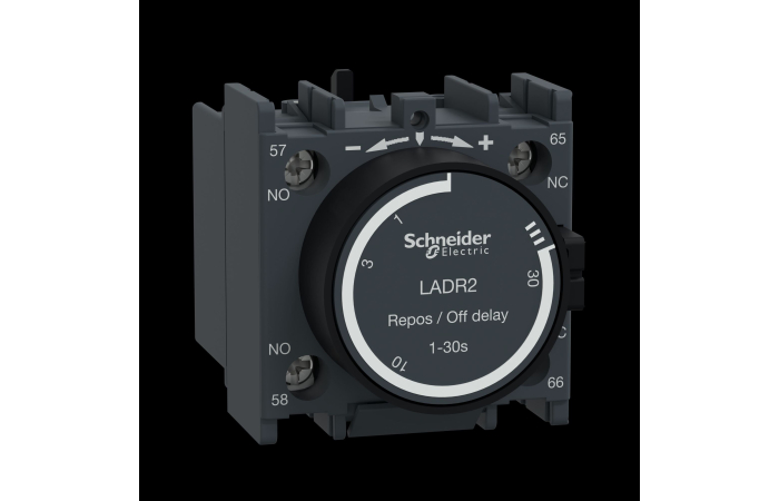 LADR2 PNEUMAATILINE AEGRELEE OFF DELAY 0.1-30S LC1 KONTAKTORILE SCHNEIDER