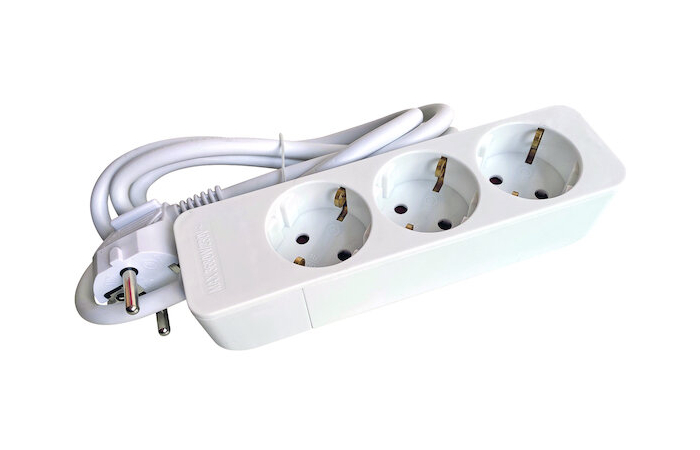 PTSD PIKENDUSJUHE 3X230V 1.4M VALGE PROTEC