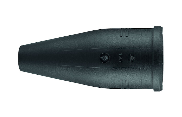 PROTEC PKUPP16A JÄTKUPISTIKUPESA KUMMIST MUST 16A IP20