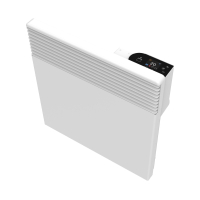 KONVEKTOR WIFI 2000W 745×440×104MM IP24 INTUIS TACTIC