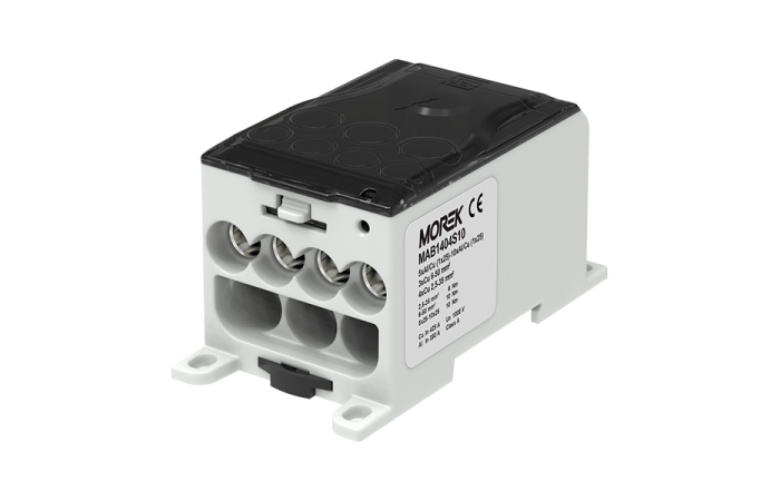 OJL400ASF IN 10X(1X25) OUT 4X35/3X50MM² JAOTUSKLEMM KAETUD