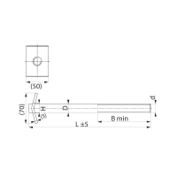 ZRUE 20.30 LÄBIMASTIPOLT D=M20 L=290