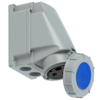 133-6 PINNAPEALNE PISTIKUPESA 63A 3P 6H IP67 POWER TWIST
