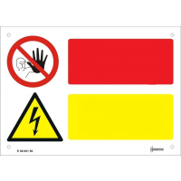 HOIATUSMÄRK "VÕÕRASTEL SISENEMINE KEELATUD" 210x150MM