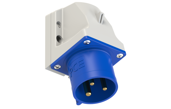 523-6 PINNAPEALNE JÕUPISTIK 32A 3P 6H IP44 PCE