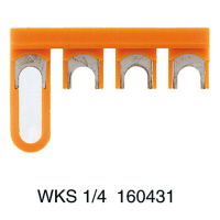 WKS 1/4 ÜHENDUSLIIST WTL 6/3 KLEMMILE 4-POOLUST W-SEERIA