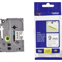 BROTHER PRINTERI LINT STRONG VALGE TZE-S221 9MMX8M MUST TEKST