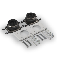 PCE3.2 CUBO P KAABLI LÄBIVIIK 300MM KÜLJELE KOMPLEKT 2 KAABLILE Ø 27-66MM