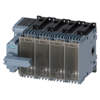 3KF1408-2LB11 KOORMUSLÜLITI SULARITELE 80A Size1 4P S000 PEALMINE KÄEPIDE VASAKUL HALL KAABLIÜHENDUS