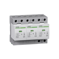 NOARK Ex9UE LIIGPINGEPIIRIK 1+2 (B+C) 25kA 280VAC 3P SIGNAAL KONTAKTIGA