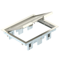 GES6M-2 10U PÕRANDAKARP KAANESÜVIS 10MM RAAMIGA V2A V2A 1.43