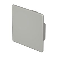 6022499 WDK HE60060GR OTSATÜKK 60X60 PVC KIVIHALL RAL7030 OBO