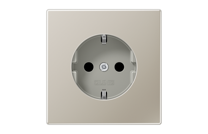 JUNG ES 1520 PISTIKUPESA SÜV.  STAINLESS STEEL