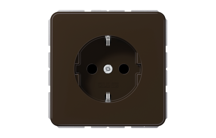 JUNG CD 520 BR PISTIKUPESA. PRUUN