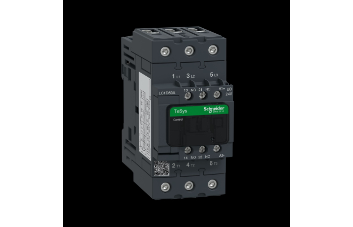LC1D50ABD 24VDC KONTAKTOR 50A SCHNEIDER