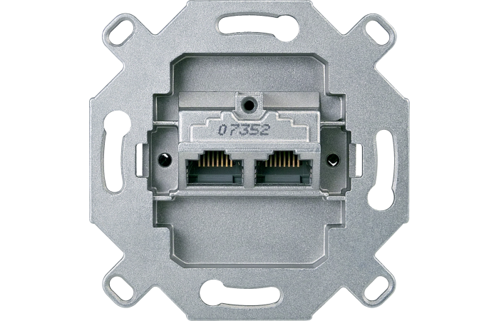 MTN465706 ARVUTIPESA 2xRJ45 CAT6 KALDU LSA MERTEN