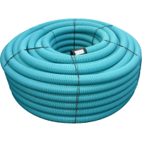 PVC DRENAAŽITORU 74x65 50m SININE