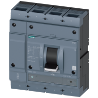 3VA1563-5EF42-0AA0 3VA1 1000 KOMPAKTKAITSELÜLITI Icu=55kA @415V 4P TM240 ATAM In=630A Ir=440A...630A Ii=5...10xIn N0% POLTÜHENDUS