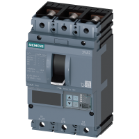 3VA2216-7JQ32-0AA0 3VA2 250 KOMPAKTKAITSELÜLITI Icu=110kA @415V 3P ETU560 LSIG In=160A Ir=63A...160A Isd=0.6..10xIn Ii=1.5..12xIn Ig=0.2...1xIn tg=0.05-0.8s POLTÜHENDUS