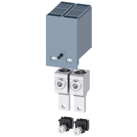 3VA9112-0JJ12 3VA1 160 TARVIK KAABLIÜHENDUS TERMINAL 2TK  1X25 … 150mm² CU/AL PUUTEKAITSE 1TK