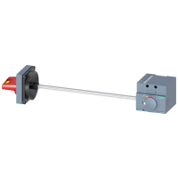 3VA9157-0PK17 3VA1 100/160 TARVIK UKSEKÄEPIDE KÜLJELE KOLLA/PUNANE IP65 24VDC VALGUSTUS