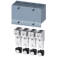 3VA9214-0JJ22 3VA1 250 TARVIK KAABLIÜHENDUS TERMINAL 4TK  2X25 … 150mm² CU/AL PUUTEKAITSE 1TK