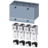 3VA9224-0JJ22 3VA2 100/160/250 TARVIK KAABLIÜHENDUS TERMINAL 4TK  2X25 … 150mm² CU/AL PUUTEKAITSE 1TK