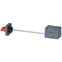 3VA9257-0PK17 3VA1 250 TARVIK UKSEKÄEPIDE KÜLJELE KOLLA/PUNANE IP65 24VDC VALGUSTUS