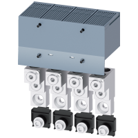 3VA9404-0JC23 3VA1 400/630 3VA2 400/630 TARVIK KAABLIÜHENDUS TERMINAL 4TK  2X70 … 300mm² CU/AL TOITE VÄLJAVÕTE  PUUTEKAITSE 1TK