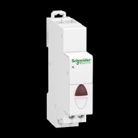 A9E18320 MOODULSIGNAALLAMP IIL 110-230VAC PUNANE ACTI SCHNEIDER