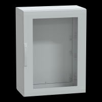 NSYPLA1074TG PÕRANDAKILP POLÜESTER VERS. PLA KINNINE 1000X750X420 IP65 KLAASUKS