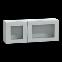 NSYPLA5123TG PÕRANDAKILP POLÜESTER VERS. PLA KINNINE 500X1250X320 IP65 KLAASUKS
