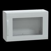 NSYPLA573TG PÕRANDAKILP POLÜESTER VERS. PLA KINNINE 500X750X320 IP65 KLAASUKS