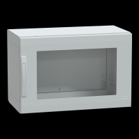 NSYPLA574TG PÕRANDAKILP POLÜESTER VERS. PLA KINNINE 500X750X420 IP65 KLAASUKS