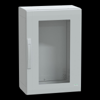 NSYPLA753TG PÕRANDAKILP POLÜESTER VERS. PLA KINNINE 750X500X320 IP65 KLAASUKS