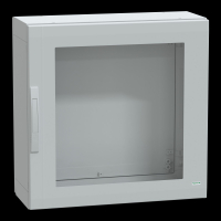 NSYPLA773TG PÕRANDAKILP POLÜESTER VERS. PLA KINNINE 750X750X320 IP65 KLAASUKS